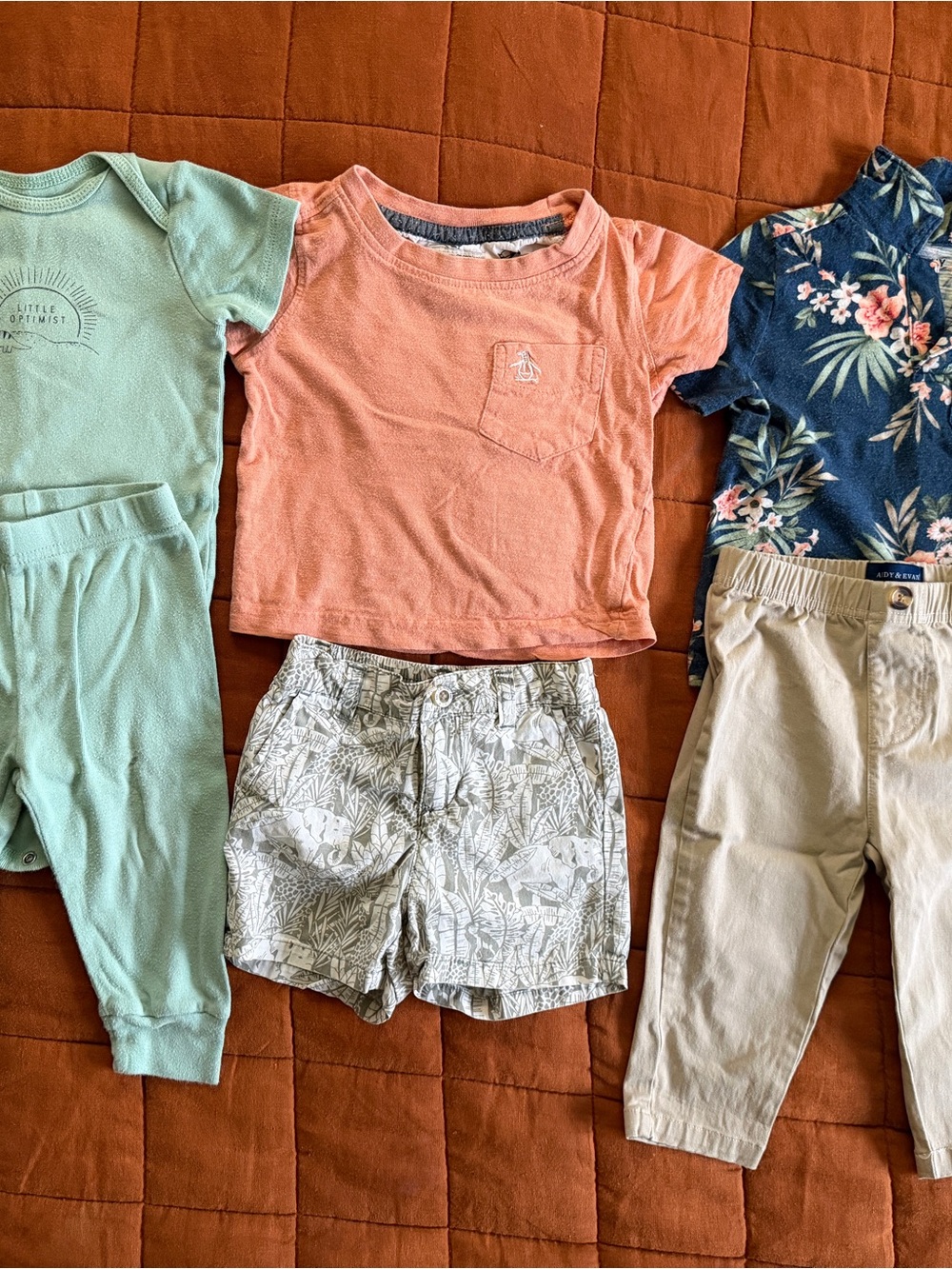12 month baby boy clothing bundle